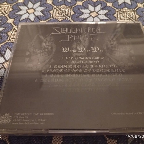 Slaughtered Priest CD, metal