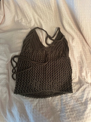 Womens top like new, one size, brown