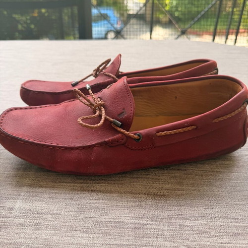 Tod’s loafer used, red, size 43