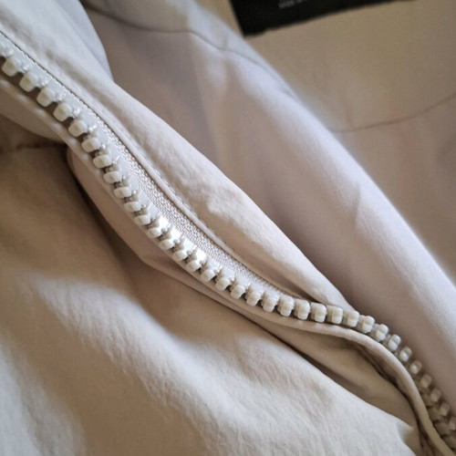 Zara puffer long coat, warm, like new, beige, oversized