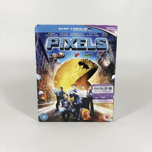 Pixels Blu-ray like new with English subtitles