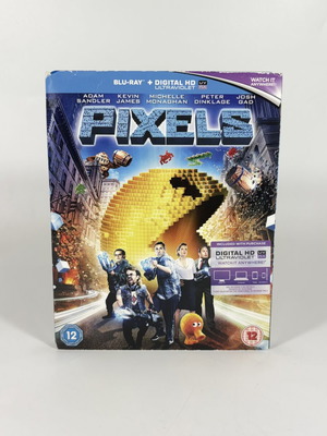 Pixels Blu-ray σαν καινούργιο με αγγλικούς υπότιτλους