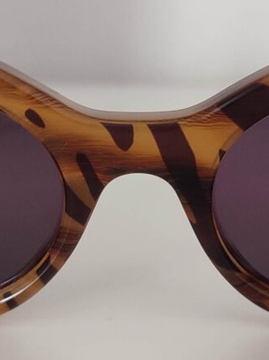 Celine CL401931 γυαλιά ηλίου cat-eye σαν καινούργια, animal print, smoke