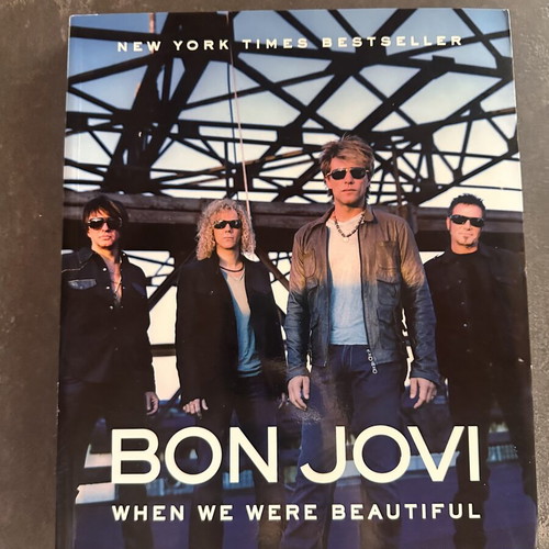 Bon Jovi When We Were Beautiful book like new