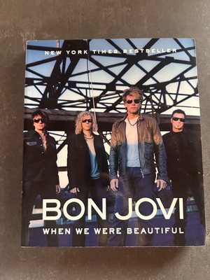 Βιβλίο Bon Jovi When We Were Beautiful σαν καινούργιο