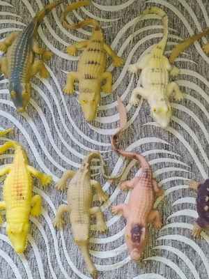 Rubber reptiles-lizards new