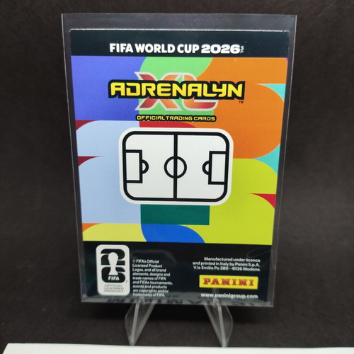 Qatar Emblem Panini World Cup 26 collectible card like new