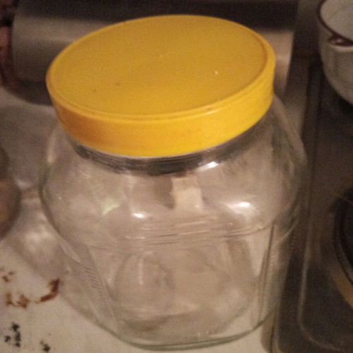 Glass jar like new for any use