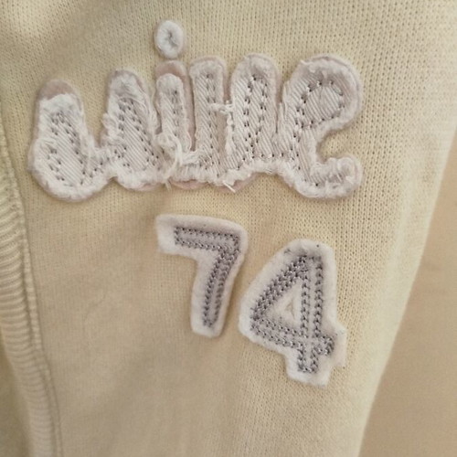 Women's sweatshirt used, size XS, yellow