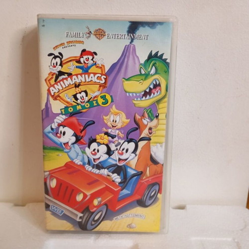Animaniacs Vol 3 VHS tape like new, dubbed