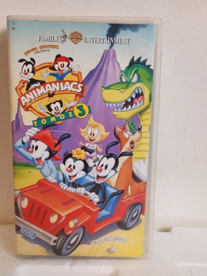 Animaniacs Vol 3 VHS tape like new, dubbed