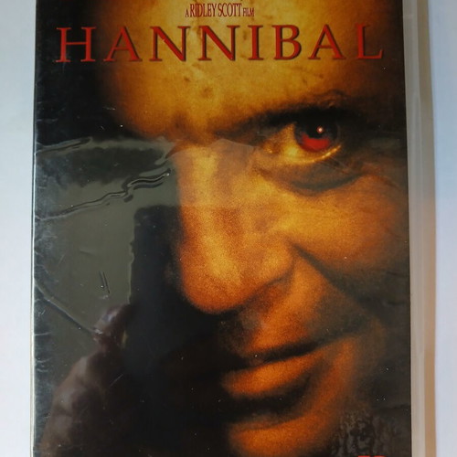Hannibal DVD used, 2001 thriller with Anthony Hopkins