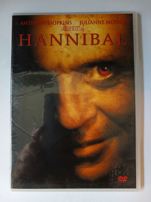 Hannibal DVD used, 2001 thriller with Anthony Hopkins