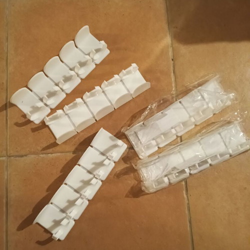 Adhesive Spice Jar Organizing Clips 5 Sets, new