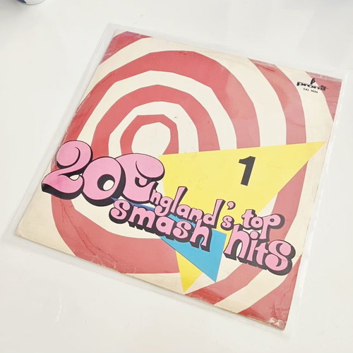 Alan Caddy England's Top 20 Smash Hits vinyl LP used, 1974 Polish edition