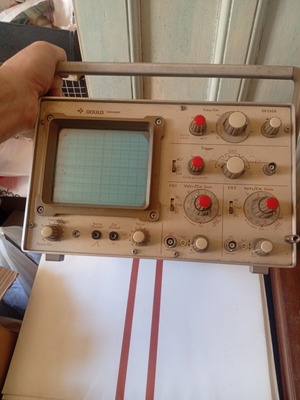 Gould Advance OS250B Analog Dual Channel Oscilloscope used