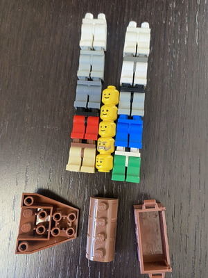 Lego lot with various accessories used