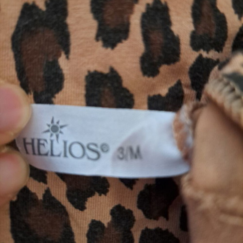 Helios leopard bodysuit like new, size S, beige and brown