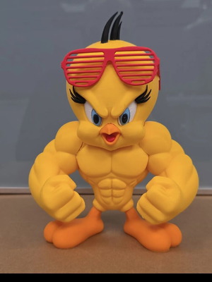 Tweety The Gym Bird figure 22cm height new