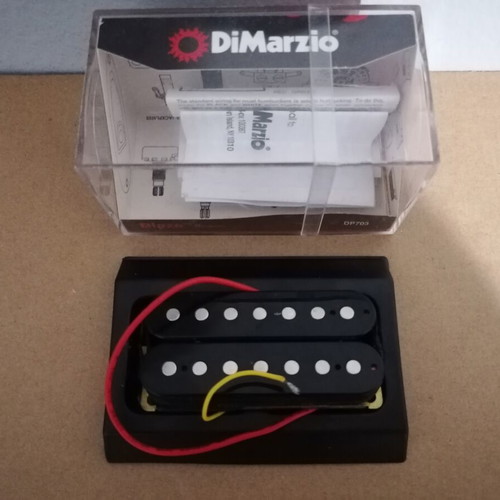 Humbucker pickup for 7-string electric guitar used