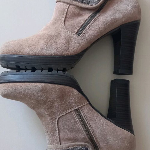 Tamaris ankle boots like new, size 39, beige brown