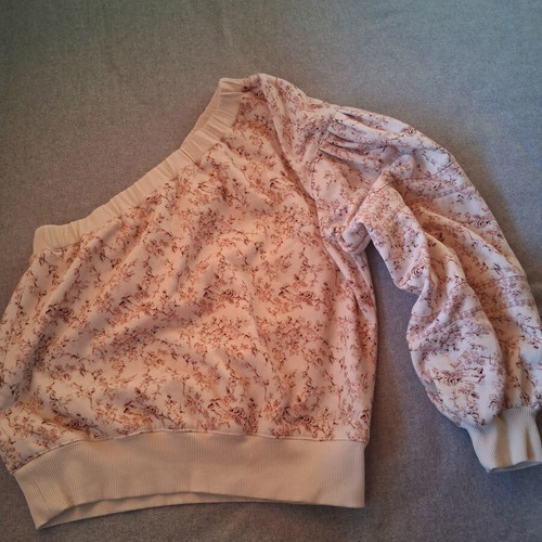 Winter women's set used, beige and brown, fleece lined