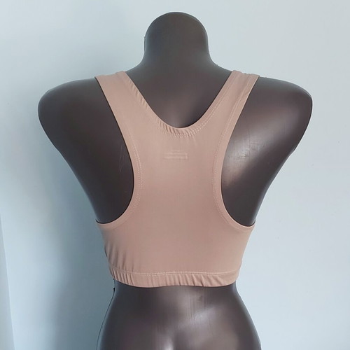 Heart & CORE LLC Fitness Top Bra like new, beige nude