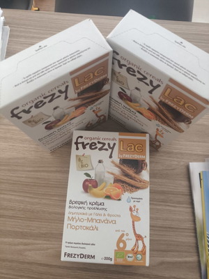 Frezy Lac Baby Cream Organic, sealed pack of 3