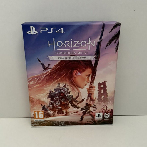 Horizon Forbidden West Special Edition PS4 like new with Steelbook and Art Book