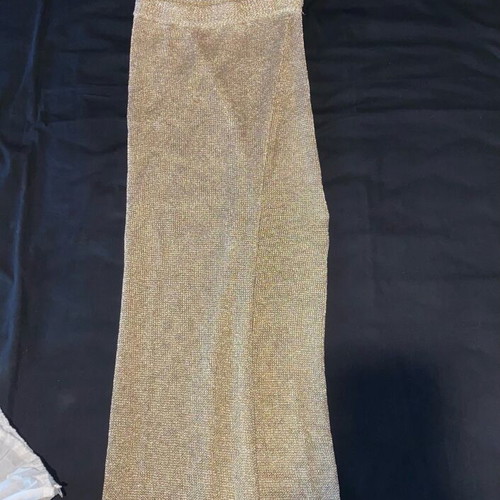 South Beach knitted set like new, gold shade, size XS