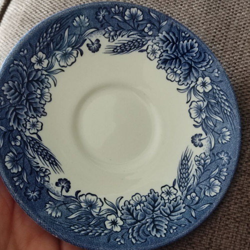 Churchill English Plates set of 6 like new, floral design