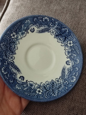 Churchill English Plates set of 6 like new, floral design