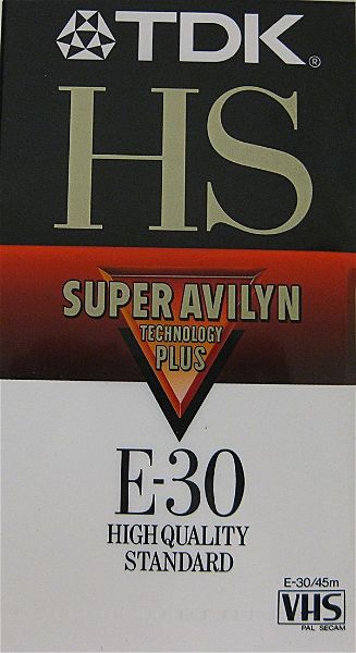  TDK VHS E-30 HS