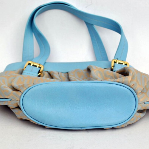 Moschino shoulder bag baby blue and beige like new