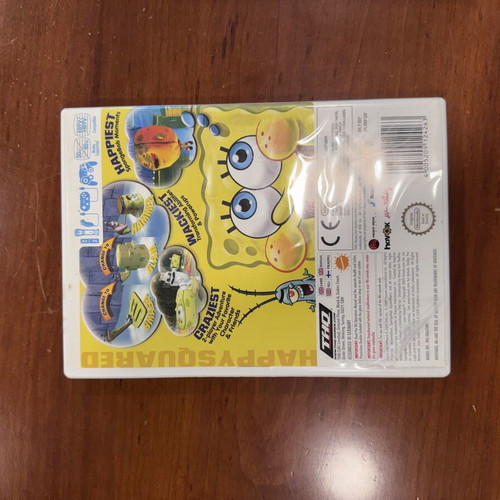 SpongeBob: Truth or Square Nintendo Wii game used with books