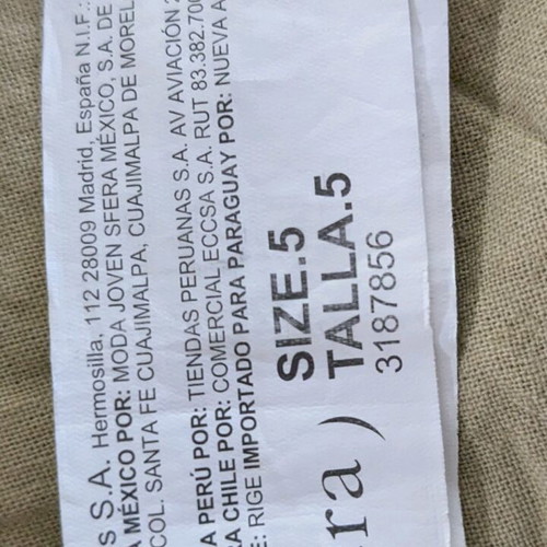 Sfera pants used, beige, size 110 cm for 5 years old