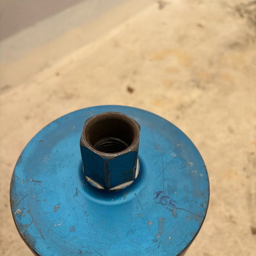 Diamond Core Drill Bit Φ 165x450mm used, wet cutting
