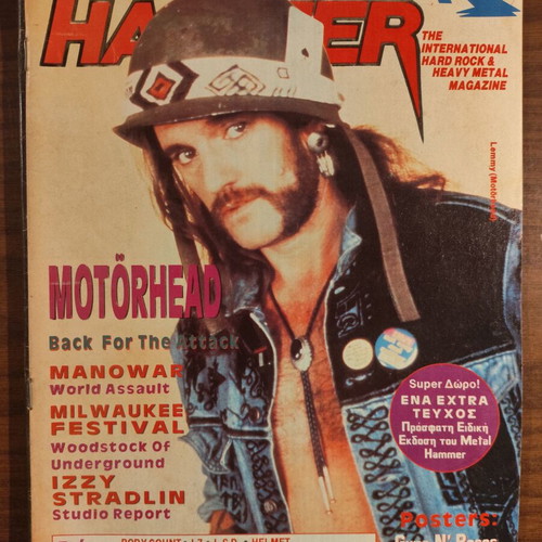 Metal Hammer Heavy Metal Magazine No 93 October 1992 used, Motörhead cover