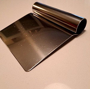 DE BUYER spatula, stainless steel, silver