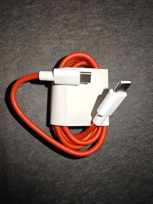 OnePlus Warp Supervooc Καλώδιο Φόρτισης USB-C 65W Κόκκινο 1μ καινούργιο