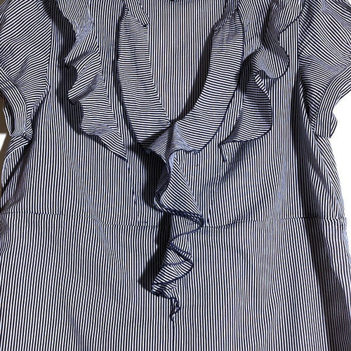 Short-sleeve striped blue white t-shirt H&M