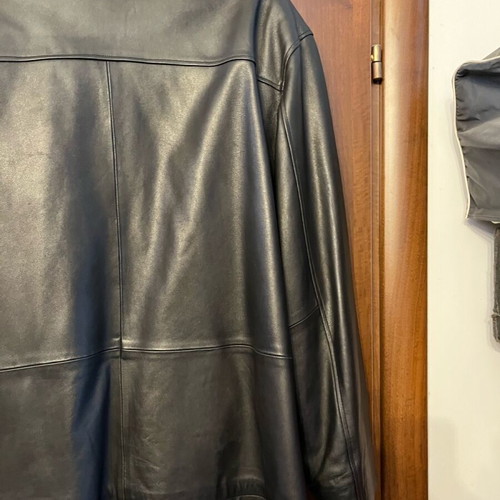 Leather jacket unused xl black