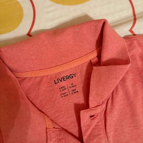 Men's short-sleeve shirt XL pink like new