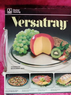 Heat-Resistant Baking and Serving Tray New Made in USA 1990