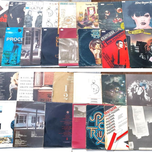 Lot of 29 vinyl LP records 33 RPM like new, pop rock and dance