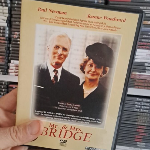 Mr & Mrs Bridge DVD used, authentic collectible with subtitles