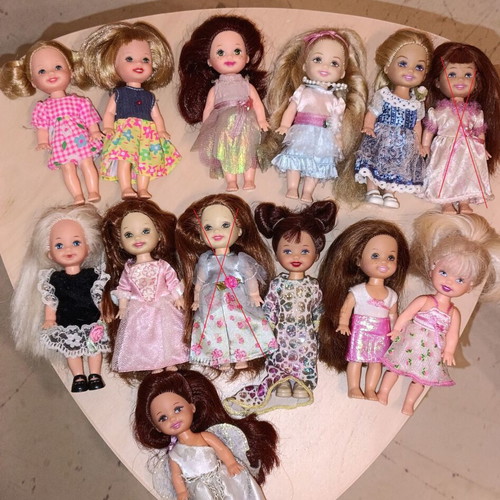 Shelly Kelly Barbie dolls, Mattel, 1994-2008