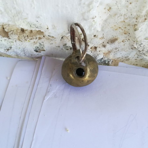 Small solid brass trokani like new