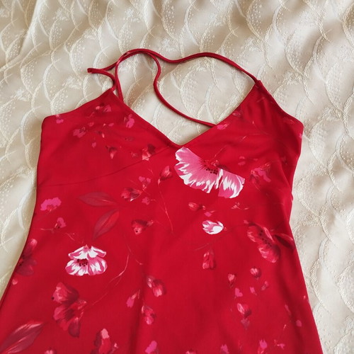 Toi&Moi red dress like new, elastic, medium and large sizes