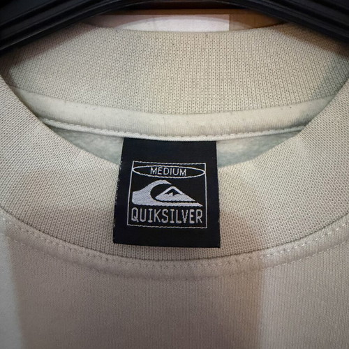 Quiksilver men's sweatshirt, medium, beige